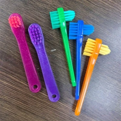 Brosse de nettoyage des fausses dents