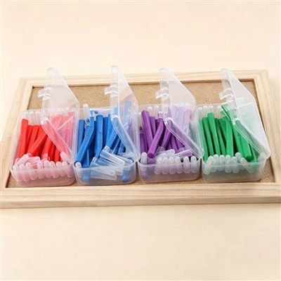 Nettoyeurs d'angle pour brosse interdentaire